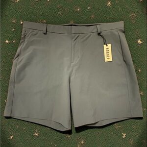 NOBULL Men's 7” Golf Tour Short - Size 31- dark Shadow Gray New